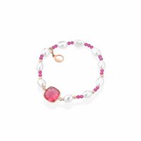 Bracciale Lelune Donna LELUNE GLAMOUR in Argento Perla LGBR561.1